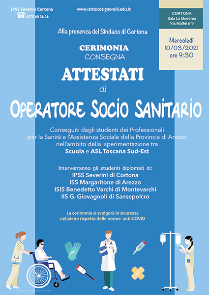 CONSEGNA DEL DIPLOMA DI QUALIFICA DI OPERATORE SOCIO SANITARIO